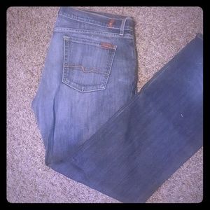 7 For All of Mankind Boot Cut Jeans 38